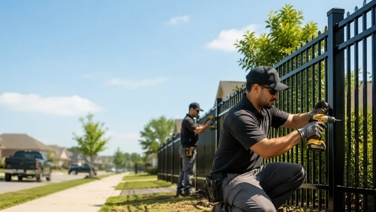 Metal Fence Installation in Rapids City, IL